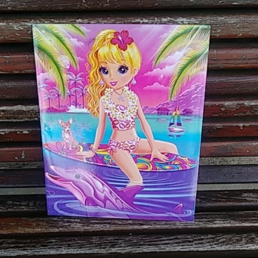 Lisa Frank Cassie School Folder
